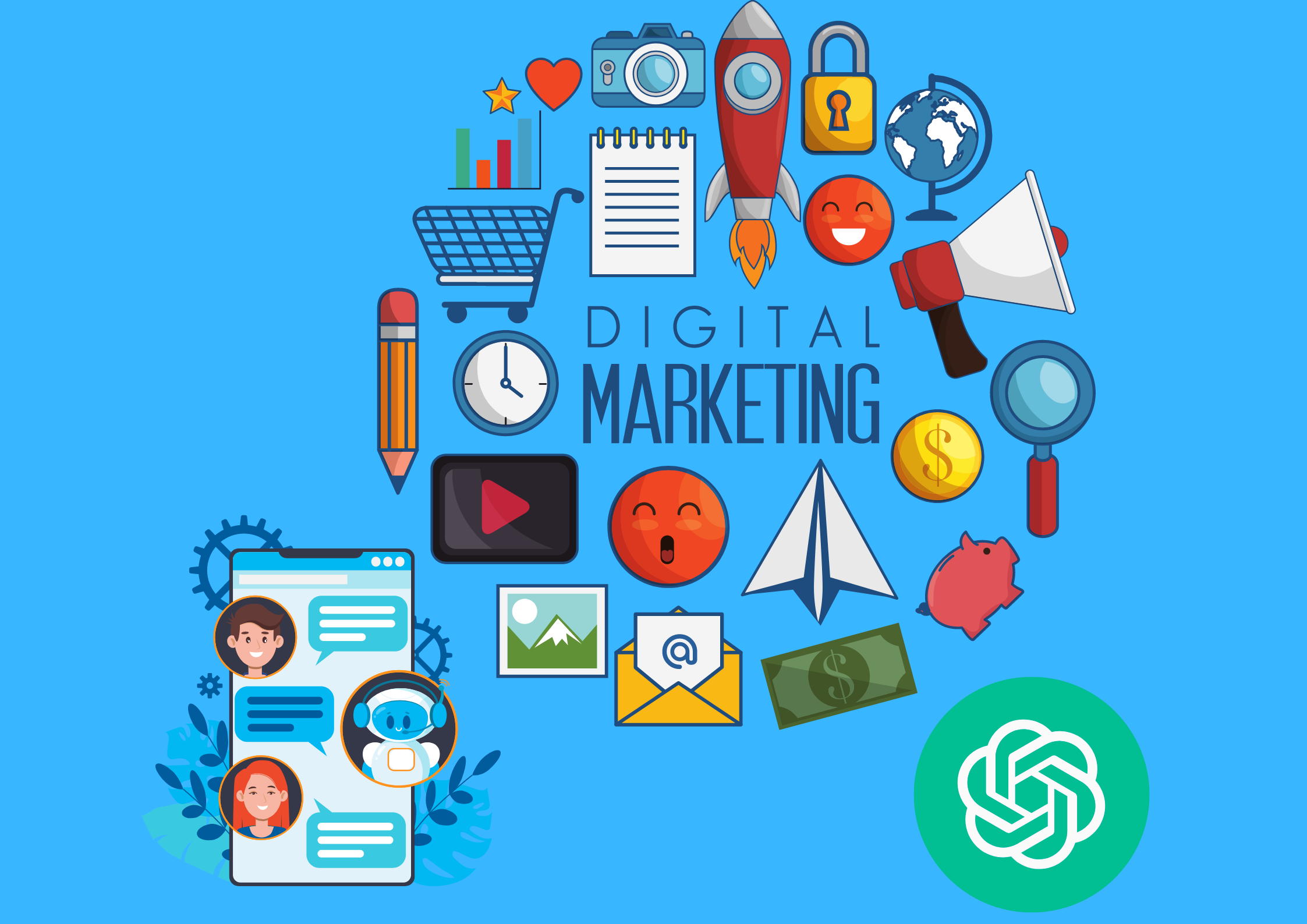 How chatgpt impact on digital marketing 👏
